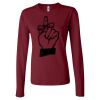 Ladies' Long Sleeve Jersey T-Shirt Thumbnail