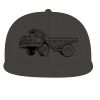 Wool Blend Flat Bill Snapback Cap Thumbnail