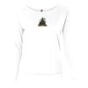 Ladies' Terry Long Sleeve Scoopneck T-Shirt Thumbnail