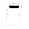 Ladies' Terry Long Sleeve Scoopneck T-Shirt Thumbnail