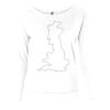 Ladies' Terry Long Sleeve Scoopneck T-Shirt Thumbnail