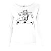 Ladies' Terry Long Sleeve Scoopneck T-Shirt Thumbnail